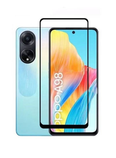 Full Glue Tempered Glass Screen Protector For Oppo A98