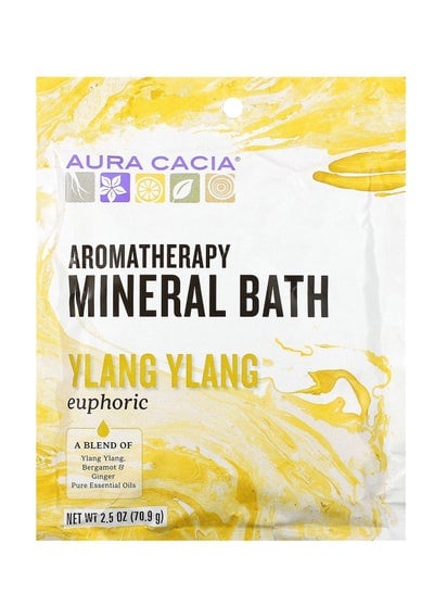 Aromatherapy Mineral Bath Euphoric Ylang Ylang, 2.5 oz 70.9 g