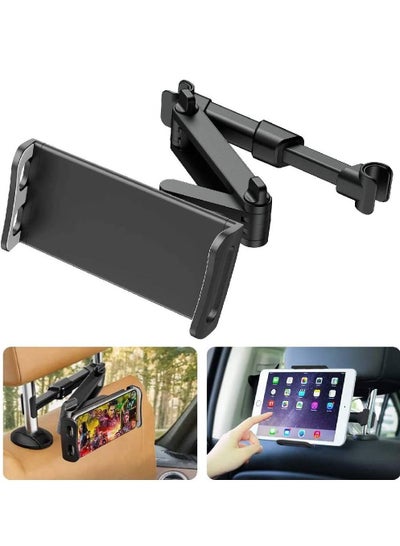 Car Headrest Mount/Tablet Holder Car Backseat Seat Mount/Tablet Headrest Holder Universal 360° Rotating Adjustable for All 4.5"-10.5" Tablet iPad