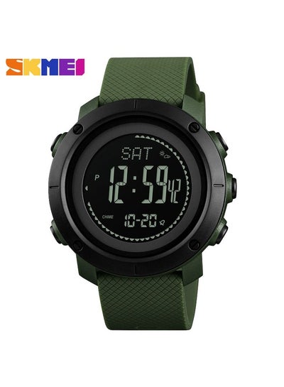 1427 Sports Digital Waterproof Outdoor Wrist Watch - Green