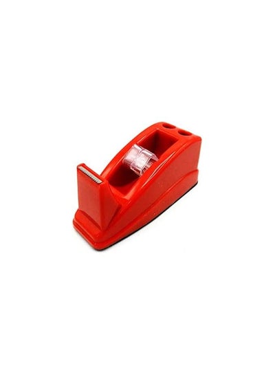 Beautiful Table-Top Tape Dispenser -Red- (Pack of 1 Unit)