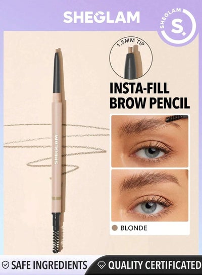 Blond eyebrow pencil