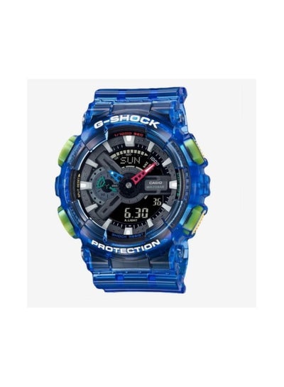 Casio G-Shock GA-110JT-2A Retrofuture Blue Translucent Vibrant Color Men's Watch