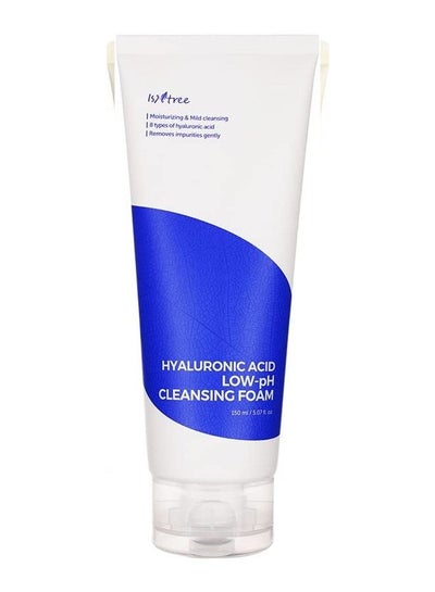Hyaluronic Acid Low Ph Cleansing Foam 150ml  Moisturizing Mild cleansing 8 types of hyaluronic acid Helps to remove impurities gently