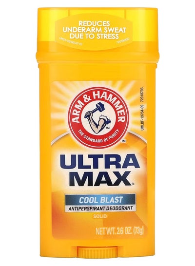 Solid Antiperspirant Deodorant for Men Cool Blast 2.6 oz 73 g