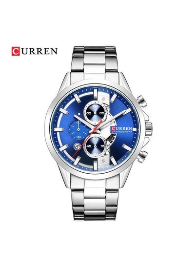 CURREN C8325 New Fashion Full Steel Watch Men Wrist Luxury Quartz Waterproof Wristwatches With Box