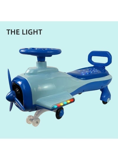 Children Swing Scooter Car with Music and Colorful Light