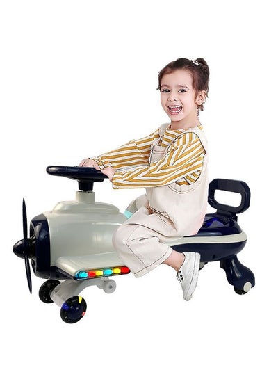 Children Swing Scooter Car with Music and Colorful Light