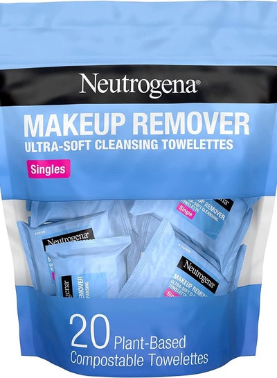 Facial Cleansing Towelette Singles, Daily Face Wipes to Remove Dirt