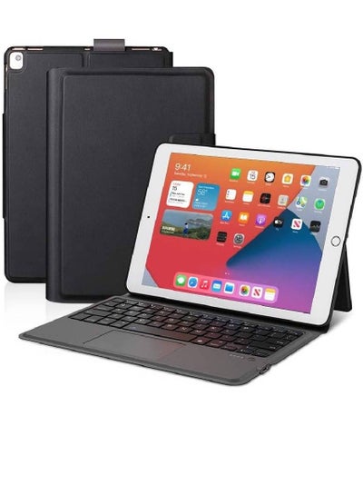 10.2 8th/7th for 2020/2019 iPad Keyboard Case with Trackpad - Folio Cover for 2017 iPad Pro 10.5 inch & 2019 iPad Air 3 10.5"