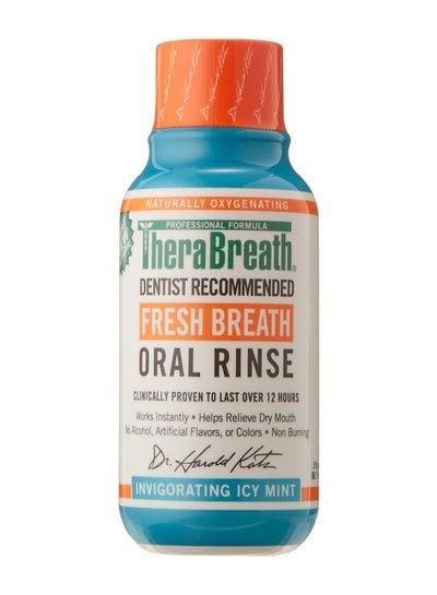 Therabreath Dentist Formula Fresh Breath Mouthwash Icy Mint 85 gm