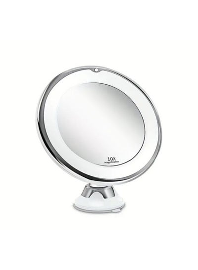 Vanity Mirror Rotation 10X LED Makeup Mirror with LED Light