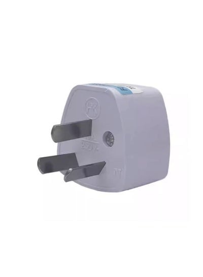 Australian Standard Conversion plug 3 flat pin plug to 3 hole socket suitable for Australia, New Zealand, and Argentina Travel