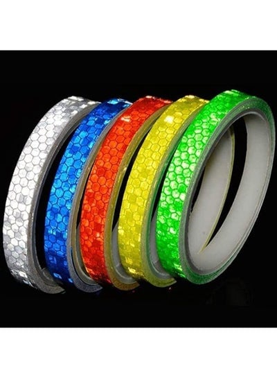 5 Pieces of Waterproof Reflective Adhesive Sticker Tape Stripe for the Car Exterior Decoration