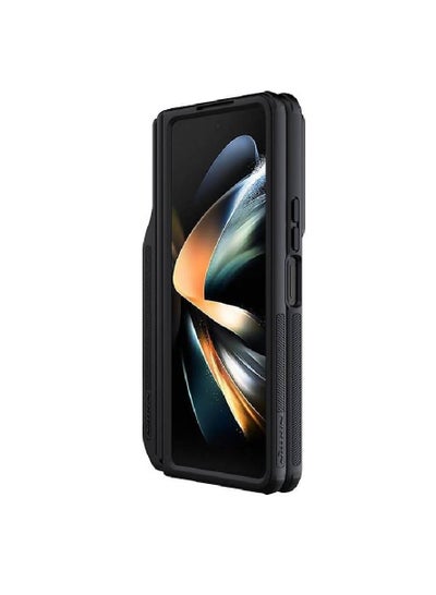 Samsung Galaxy Z Fold 5 5G Case Built-In Kickstand Case With S Pen Holder And Camera Cover Anti-Scratch Foldable Case