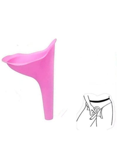 Outdoor Camping Soft Silicone Urination Device Stand Up and Pee Female Urinal Toilet Design Female Urinal Travel