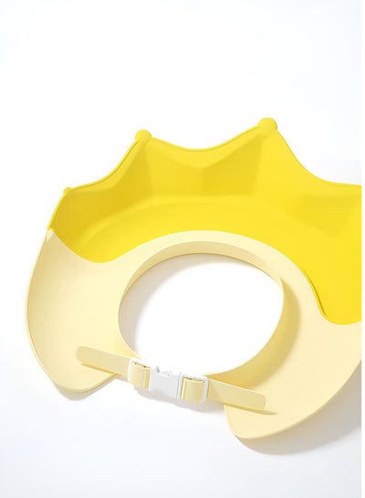 Baby Adjustable Shampoo Shower Cap with Widened Brim and Diversion Design for Boys and Girls