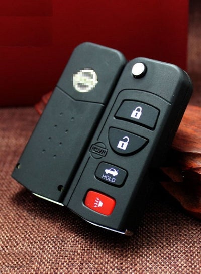 4 Buttons Modified Flip Folding Remote Key Shell Car Case Fob Cover For for Nissan Infiniti Altima Maxima 350Z Armada