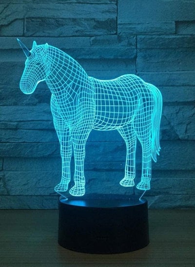 3D Illusion Lamp Led Night Light Animal Unicorn Theme Kids 7 Color Baby Kid Toy Gift Room Decor Tafel Children s Sleep Lamp