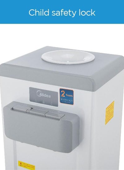 Top Load Water Dispenser, 3 Taps,1 Year Warranty YL1917SAE White
