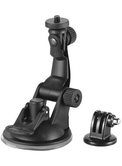 Action Camera Accessories Car Suction Cup Mount With Tripod Adapter Compatible with GoPro