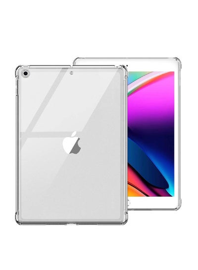 Case for iPad 9th/8th/7th Generation iPad 10.2 Case 2021&2020&2019, Transparent Clear Shockproof TPU Protective Case