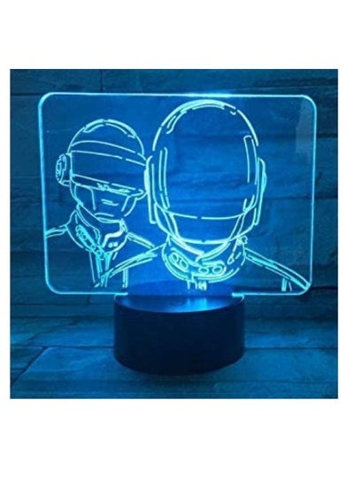 Anime 3D Light Night Light Color Change LED Touch Remote Control Desk Lamp Decorative Lamp for Children Touch Remote Control 7 Colors PUBG