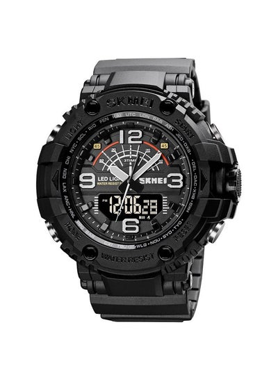 Men's 1617 Sports Watch Waterproof Quartz Clock Military Male Digital Wrist watch - Black