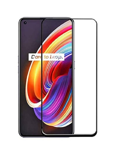 Full Coverage Tempered Glass Screen Protector For Oppo Reno 7 Clear/Black