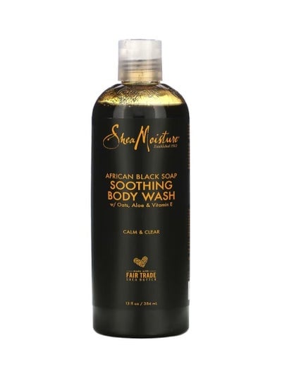 SheaMoisture  African Black Soap  Soothing Body Wash 13 fl oz (384 ml)