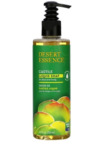 Desert Essence Castile Liquid Soap with Pure Australian Tea Tree Oil 8.5 fl oz 250 ml