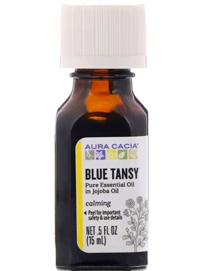 Pure Essential Oil In Jojoba Oil Blue Tansy 0.5 fl oz 15 ml