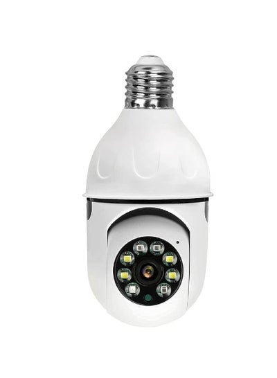 Light Bulb IP Camera Dual Light HD Night Vision Wireless Camera Wifi Camera Cloud Table Lamp Surveillance Camera
