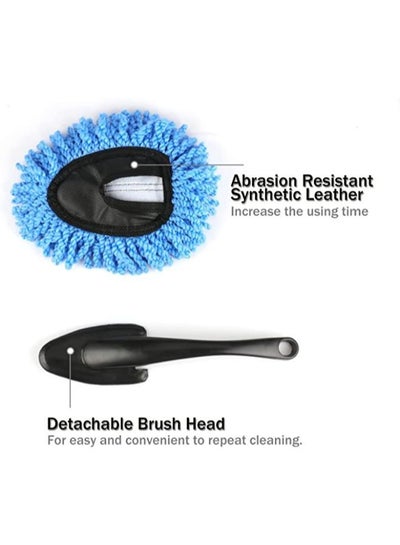 2 Pieces  Mini Microfiber Car Dash Duster Brush, Multi-Functional Car Cleaning Brush, Car Interior Exterior Accessories, Cleaning and Washing Tool for Car