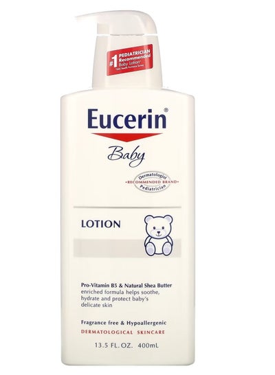 Eucerin Baby Lotion Fragrance Free 13.5 fl oz 400 ml