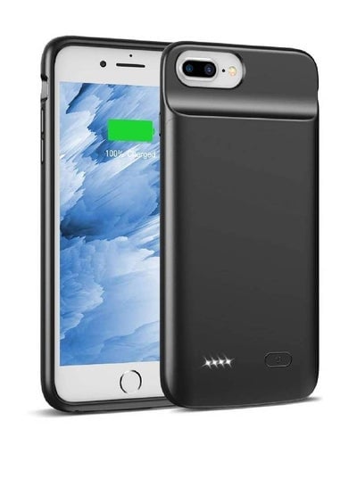 Battery Case for iPhone 6s Plus/6 Plus/7 Plus/8 Plus,4000mAh Portable Charging Case External Battery Pack for iPhone 6s Plus/6 Plus/7 Plus/8 Plus Rechargeable Charger Case Backup Power Ban