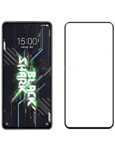 Protective 9H Full Coverage Anti-Scratch Tempered Glass Screen Protector For Xiaomi Black Shark 5 Pro Clear/Black