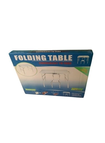 Folding table For Picnic Outdoor Party Camping size 90x60