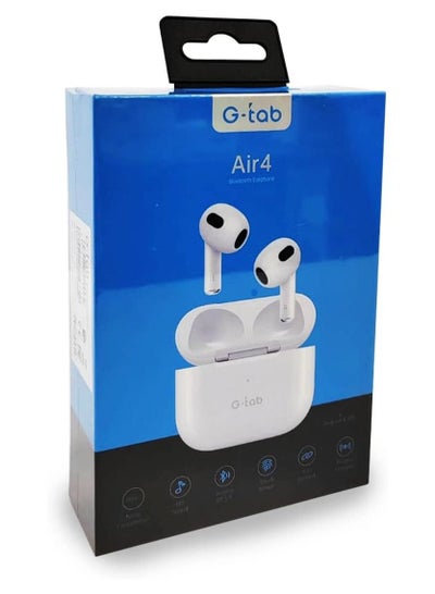 G-Tab Air 5 Pro Wireless bluetooth headset (White)