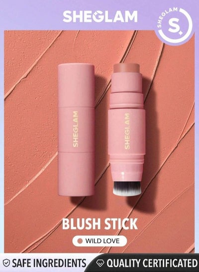 Blush Stick-Wild Love Cream Blush Waterproof Long Lasting High Pigment  Non-Fading Non-Greasy Glowing Lasting Women Beauty Makeup