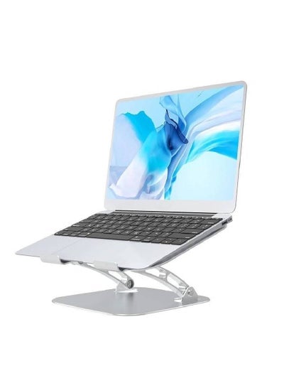 Laptop Stand, Notebook Stand Ergonomic Height Angle Adjustable Computer Laptop Holder Compatible with MacBook, Air, Pro, Dell XPS, Samsung, Alienware All Laptops 11-17"