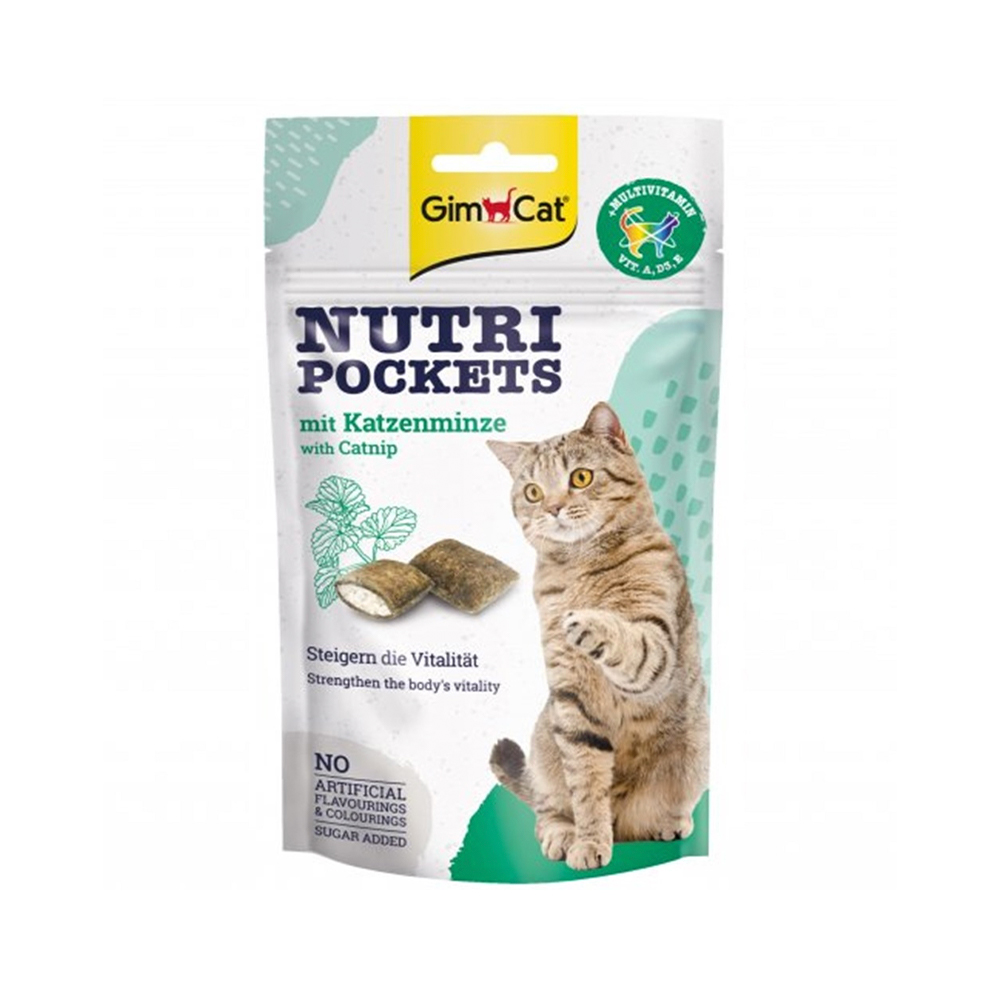Gimcat Nutri Pockets With Catnip