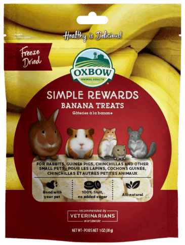 Oxbow Banana Treat Simple Rewards 30g