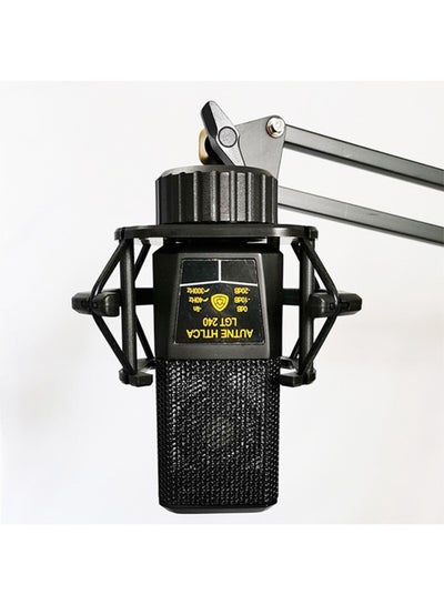 Professional condenser recording microphone studio mic for smart phone PC laptop realtime monitoring vlog live gaming
