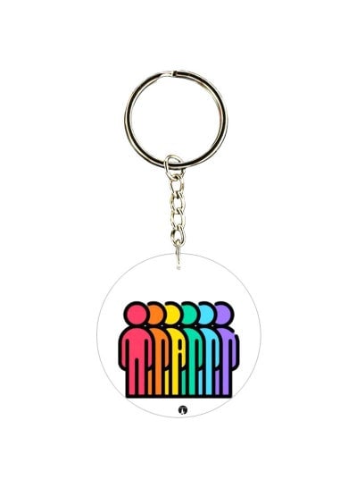 Printed Double Sided Keychain