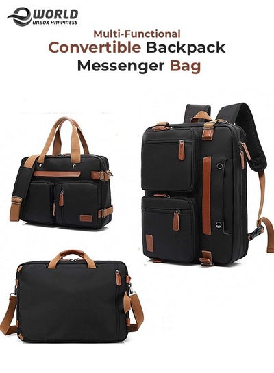 Multifunctional Convertible Backpack Laptop Case and Business Briefcase Travelling Bag