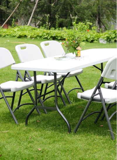 Multifunctional Folding Dining and Picnic Table for indoor outdoor