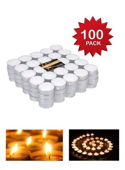 100-Piece Tea Light Candle Set