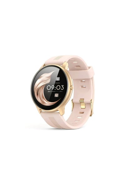 Smart Watch for Women Smartwatch for Android and iOS Phones IP68 Waterproof Activity Tracker with Full Touch Color Screen Heart Rate Monitor Pedometer Sleep Monitor, Smart Watch for Women Rose Gold