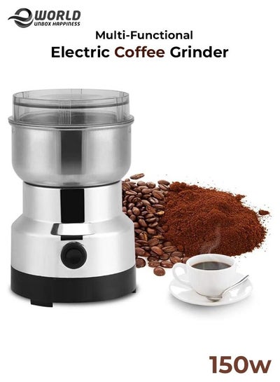 Multi-functional Coffee Grinder Electric Mini Stainless Steel Pepper Bean Grinder with Steel Blade